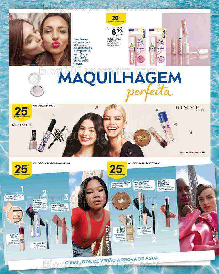 Antevisão Folheto CONTINENTE Verão em Beleza Promoções de 20 junho a 2 julho