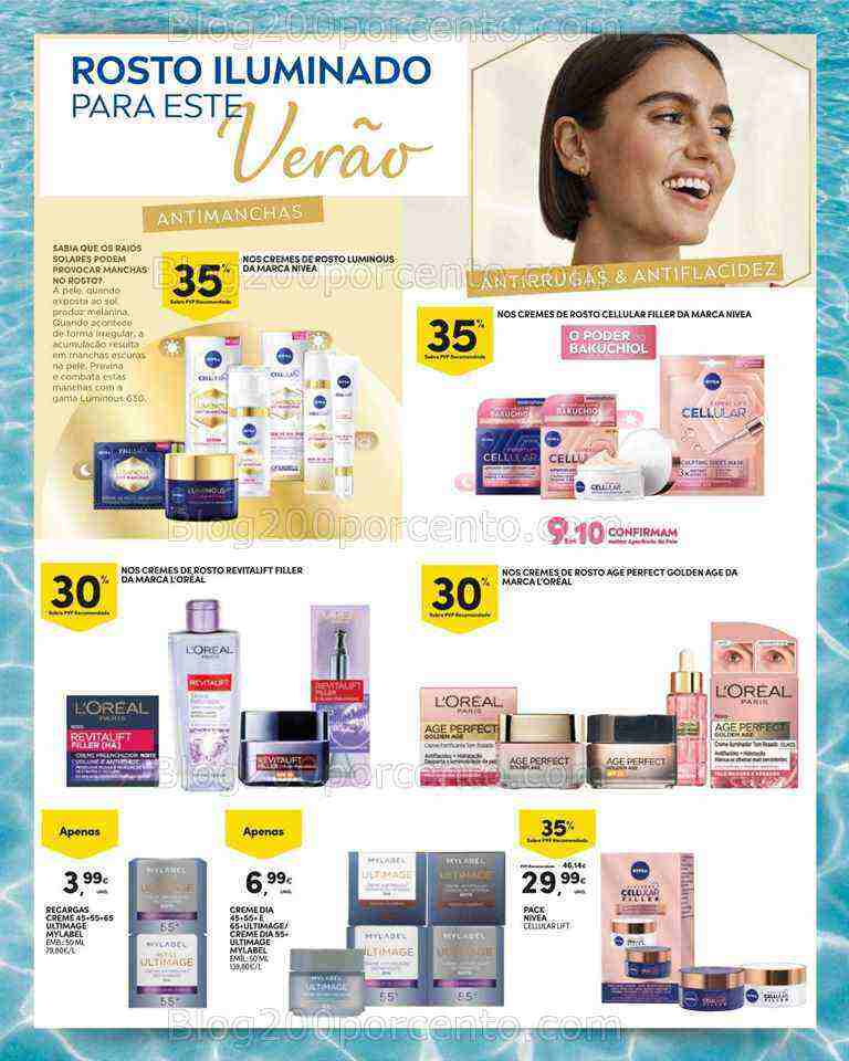 Antevisão Folheto CONTINENTE Verão em Beleza Promoções de 20 junho a 2 julho