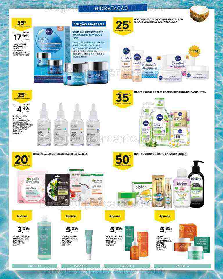 Antevisão Folheto CONTINENTE Verão em Beleza Promoções de 20 junho a 2 julho