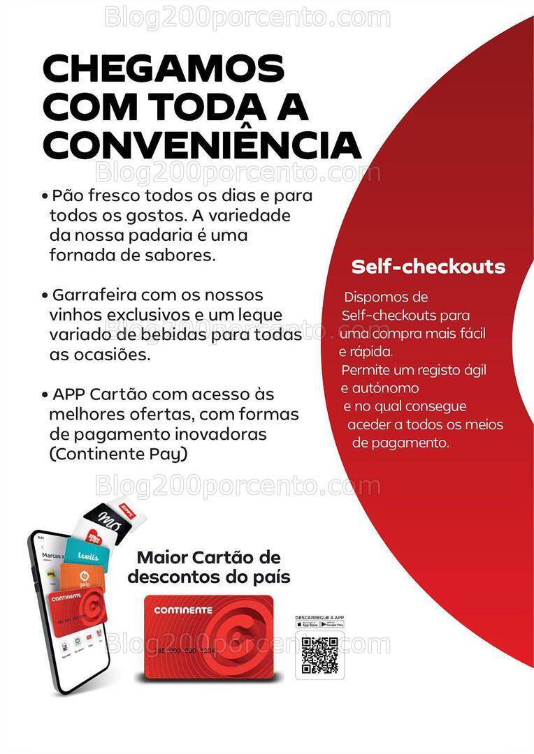 Antevisão Folheto CONTINENTE Abertura Benfica Promoções de 8 a 11 março