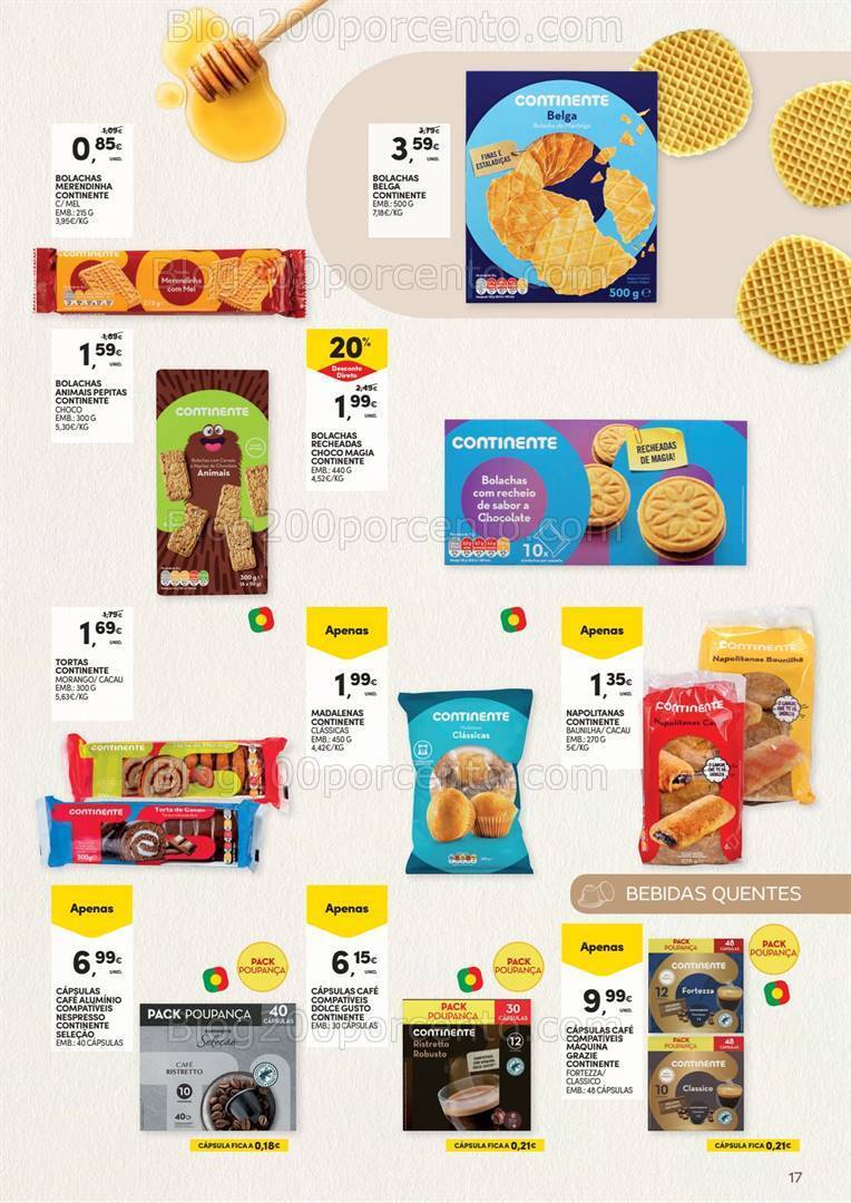 Antevisão Folheto CONTINENTE Bolachas Promoções de 30 janeiro a 11 fevereiro