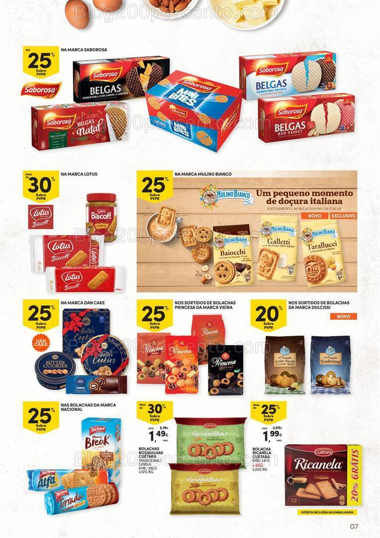 Antevisão Folheto CONTINENTE Bolachas Promoções de 30 janeiro a 11 fevereiro