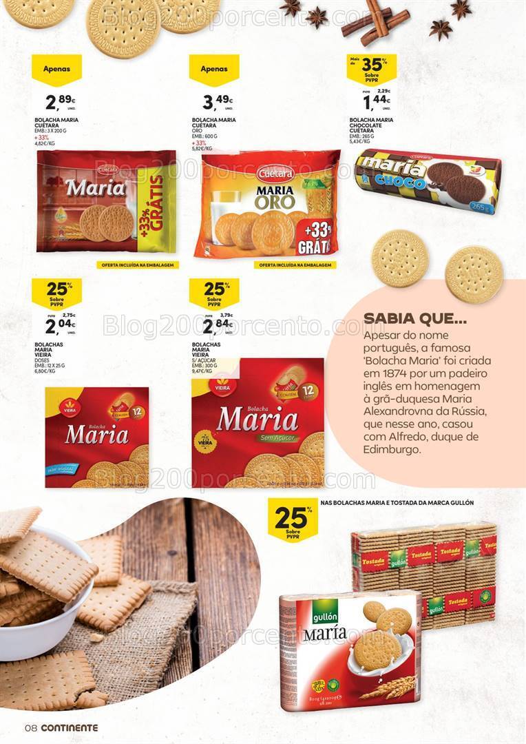 Antevisão Folheto CONTINENTE Bolachas Promoções de 30 janeiro a 11 fevereiro