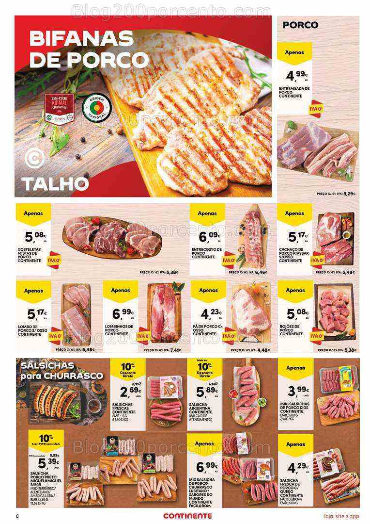 Antevisão Folheto CONTINENTE Bom Dia Promoções de 1 a 7 agosto