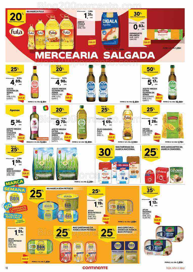 Antevisão Folheto CONTINENTE Bom Dia Promoções de 1 a 7 agosto