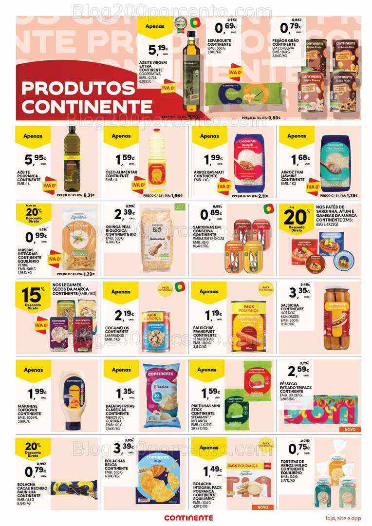 Antevisão Folheto CONTINENTE Bom Dia Promoções de 1 a 7 agosto