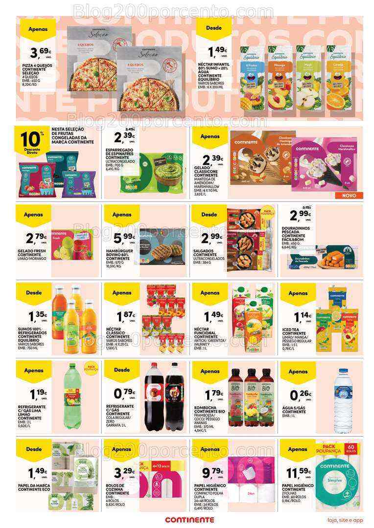 Antevisão Folheto CONTINENTE Bom Dia Promoções de 1 a 7 agosto