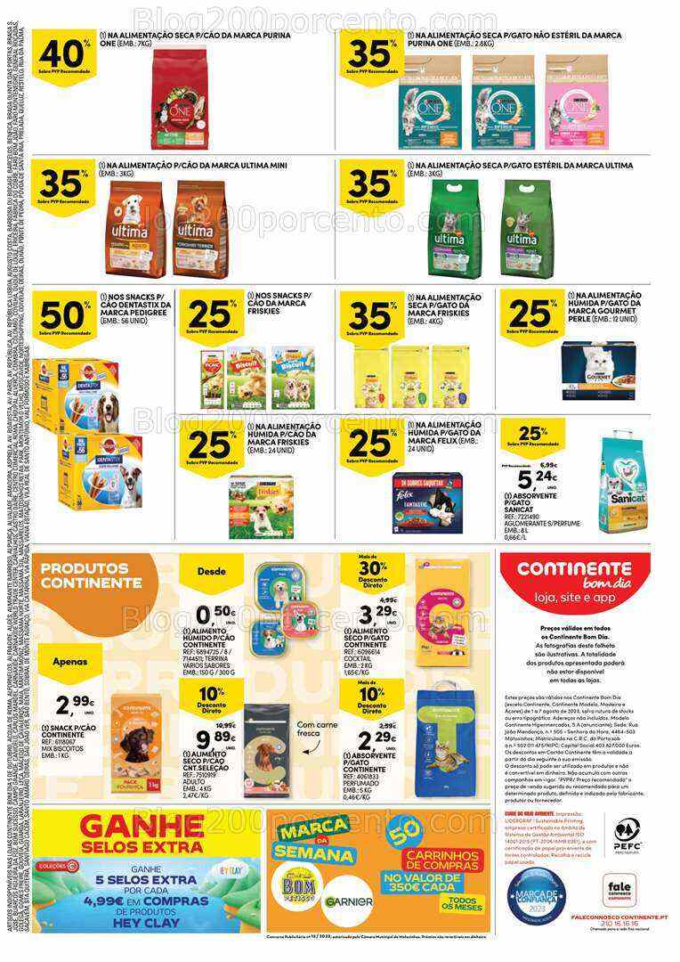 Antevisão Folheto CONTINENTE Bom Dia Promoções de 1 a 7 agosto