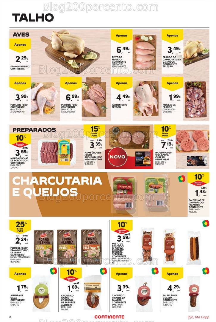 Antevisão Folheto CONTINENTE Bom Dia Promoções de 13 a 19 agosto