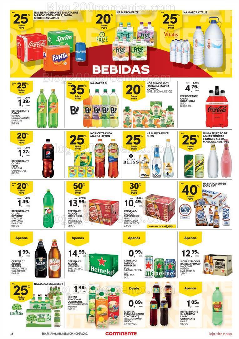 Antevisão Folheto CONTINENTE Bom Dia Promoções de 16 a 22 janeiro