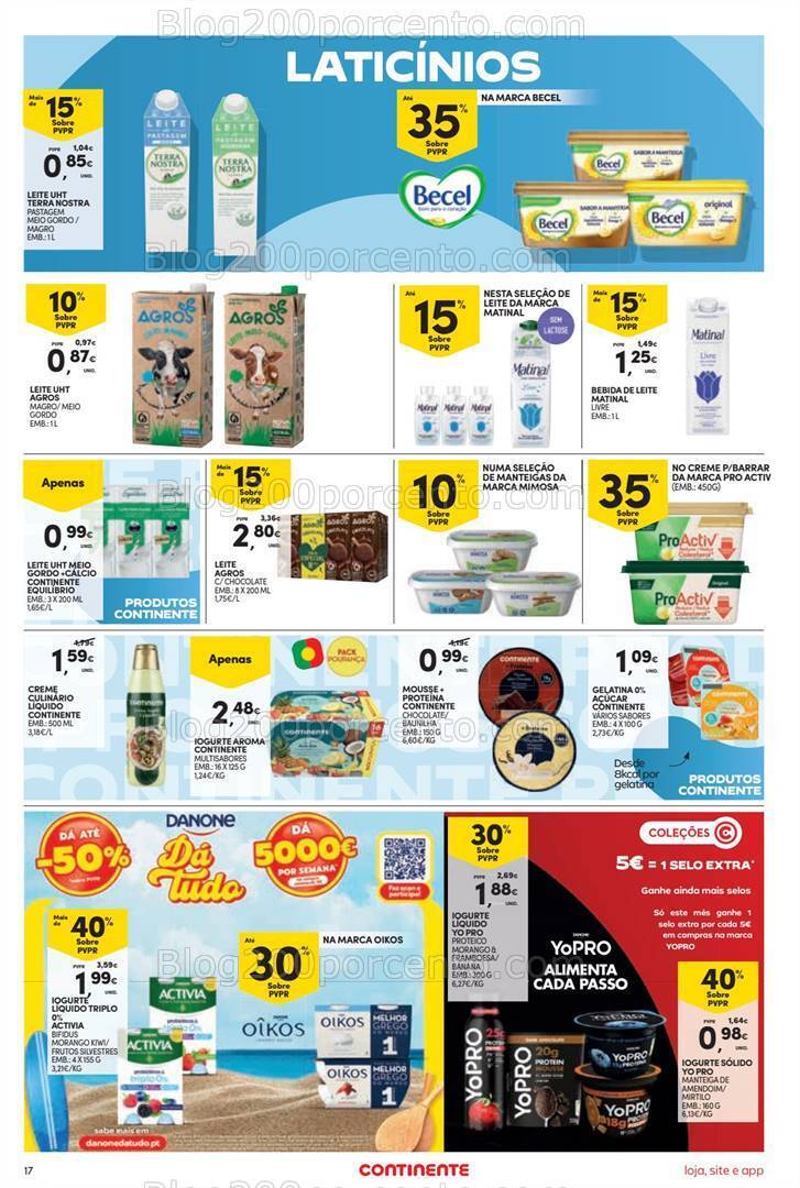 Antevisão Folheto CONTINENTE Bom Dia Promoções de 16 a 22 julho