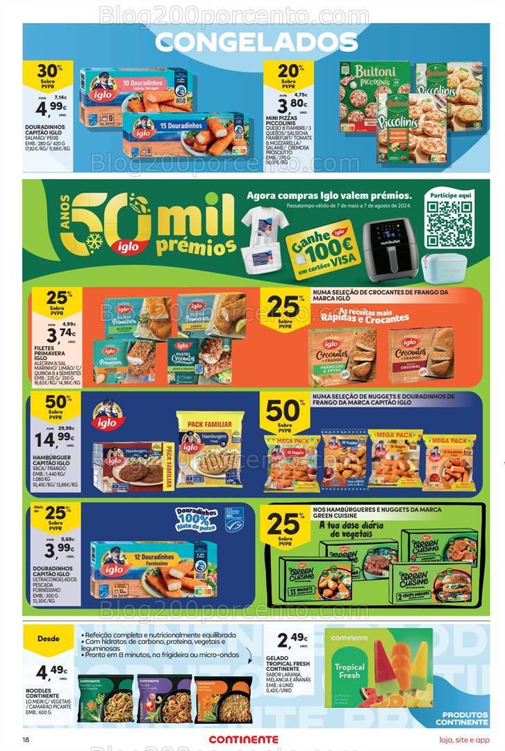 Antevisão Folheto CONTINENTE Bom Dia Promoções de 16 a 22 julho