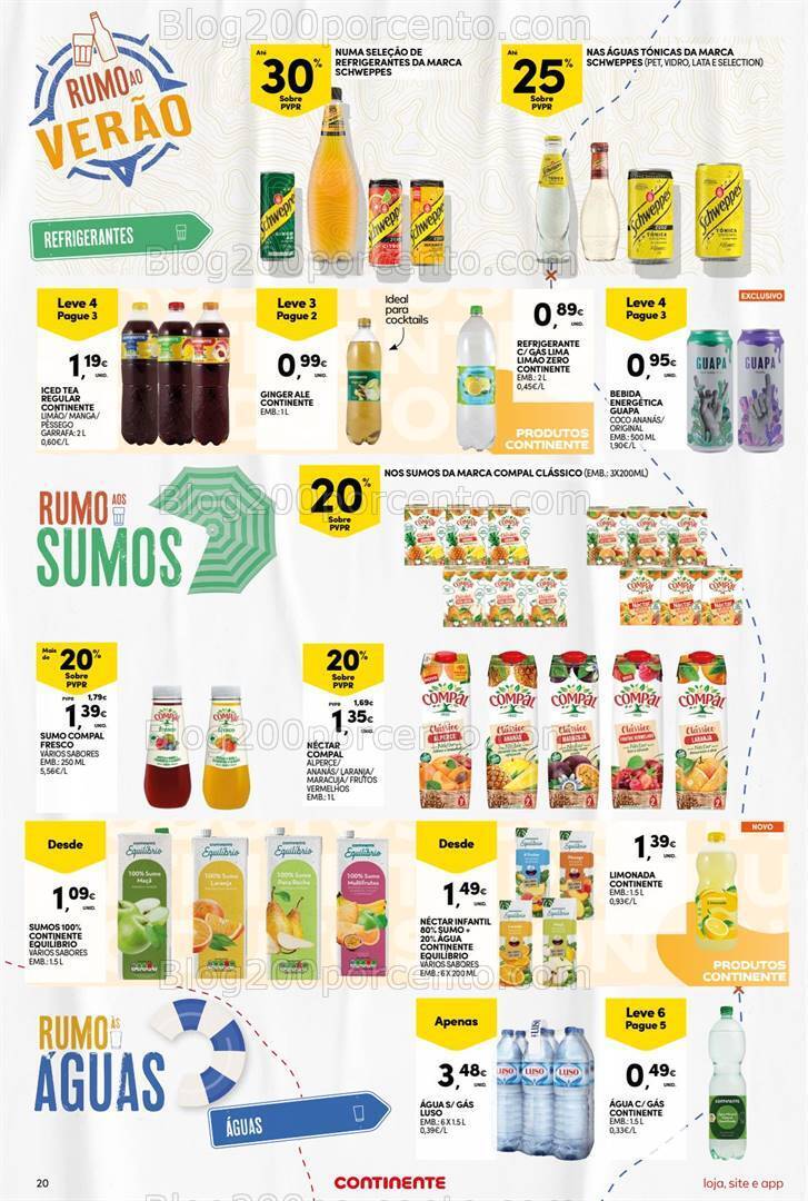 Antevisão Folheto CONTINENTE Bom Dia Promoções de 16 a 22 julho