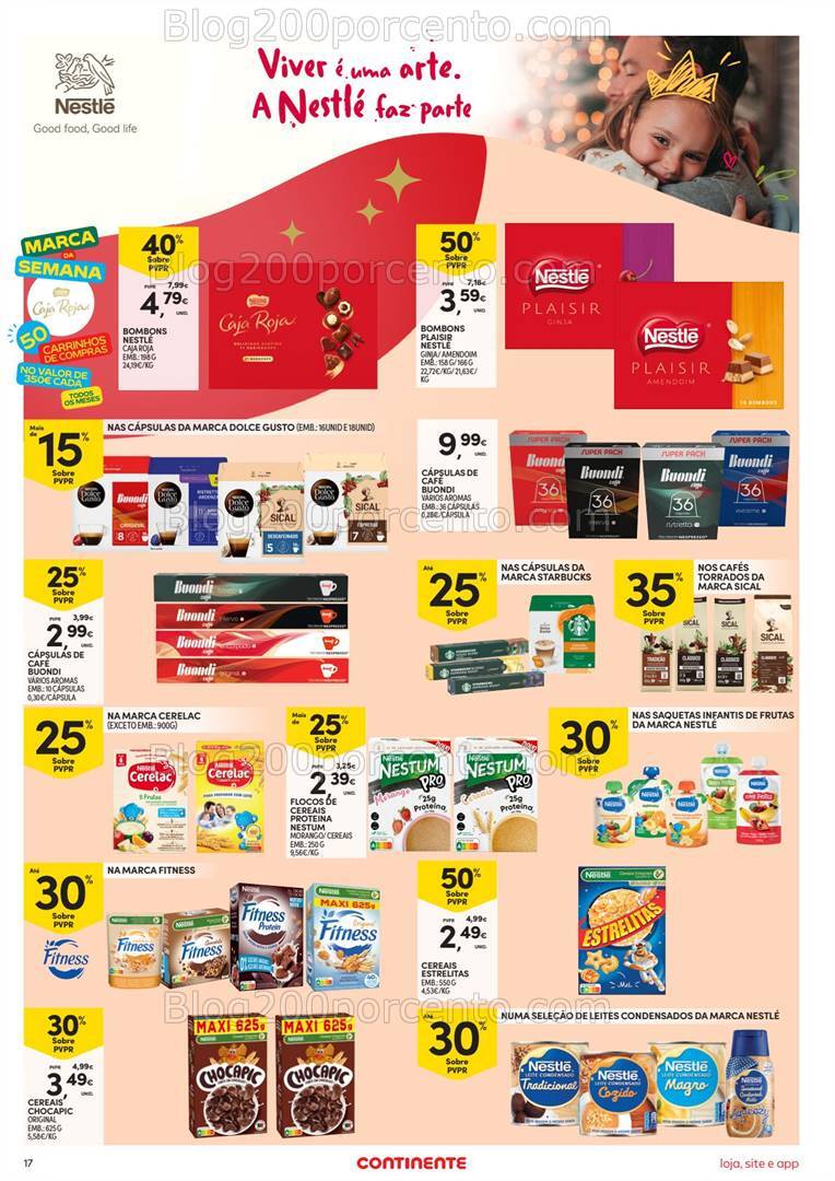 Antevisão Folheto CONTINENTE Bom Dia Promoções de 17 a 25 dezembro