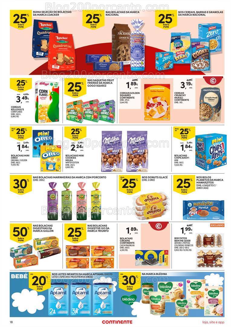 Antevisão Folheto CONTINENTE Bom Dia Promoções de 17 a 25 dezembro