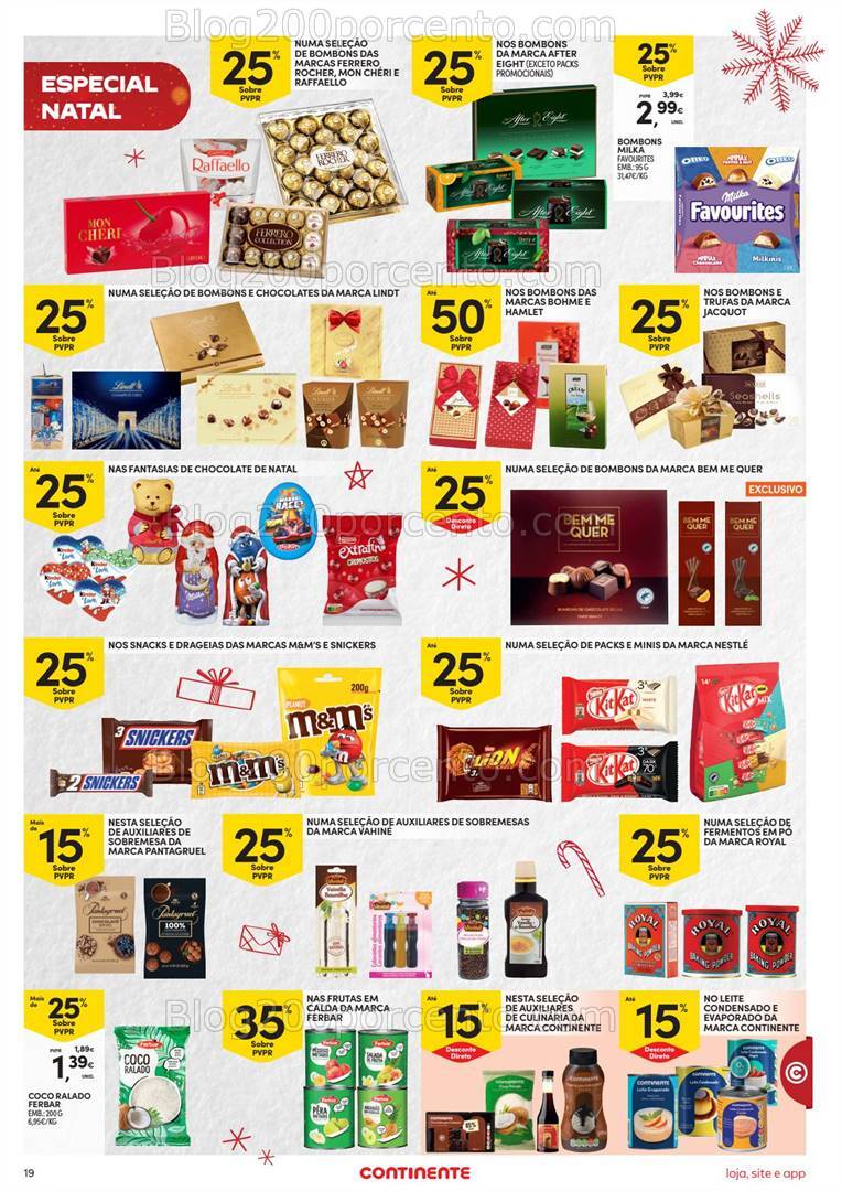 Antevisão Folheto CONTINENTE Bom Dia Promoções de 17 a 25 dezembro
