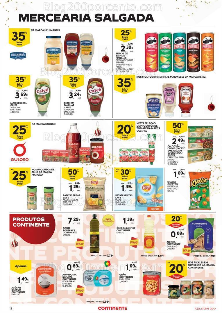 Antevisão Folheto CONTINENTE Bom Dia Promoções de 19 a 25 dezembro