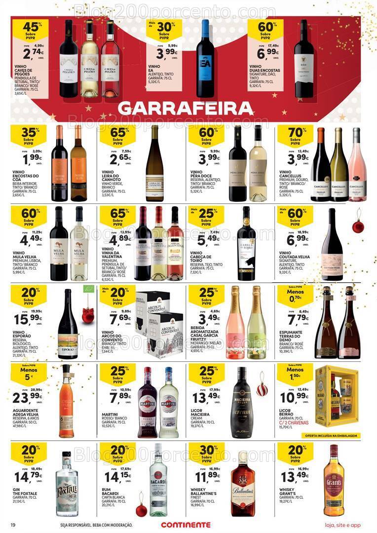 Antevisão Folheto CONTINENTE Bom Dia Promoções de 19 a 25 dezembro