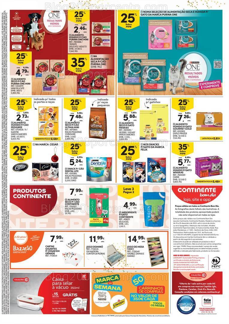 Antevisão Folheto CONTINENTE Bom Dia Promoções de 19 a 25 dezembro