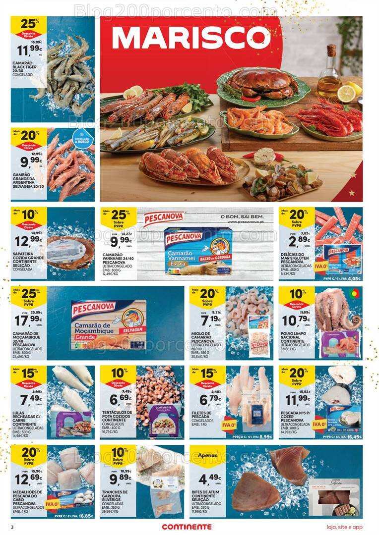 Antevisão Folheto CONTINENTE Bom Dia Promoções de 19 a 25 dezembro