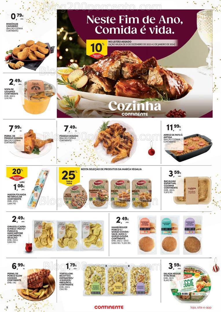 Antevisão Folheto CONTINENTE Bom Dia Promoções de 19 a 25 dezembro