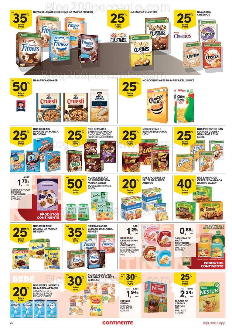 Antevisão Folheto CONTINENTE Bom Dia Promoções de 19 a 25 março