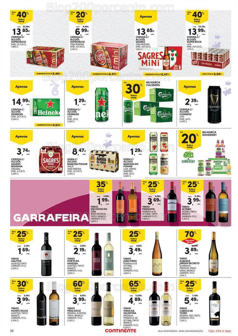 Antevisão Folheto CONTINENTE Bom Dia Promoções de 19 a 25 março
