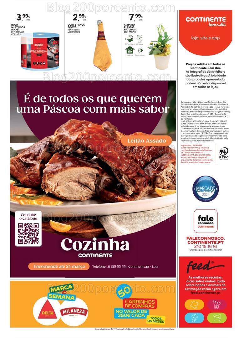 Antevisão Folheto CONTINENTE Bom Dia Promoções de 19 a 25 março