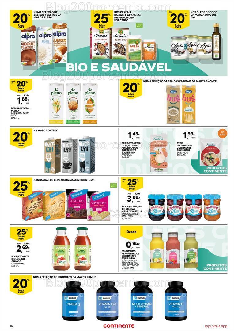 Antevisão Folheto CONTINENTE Bom Dia Promoções de 20 a 26 fevereiro