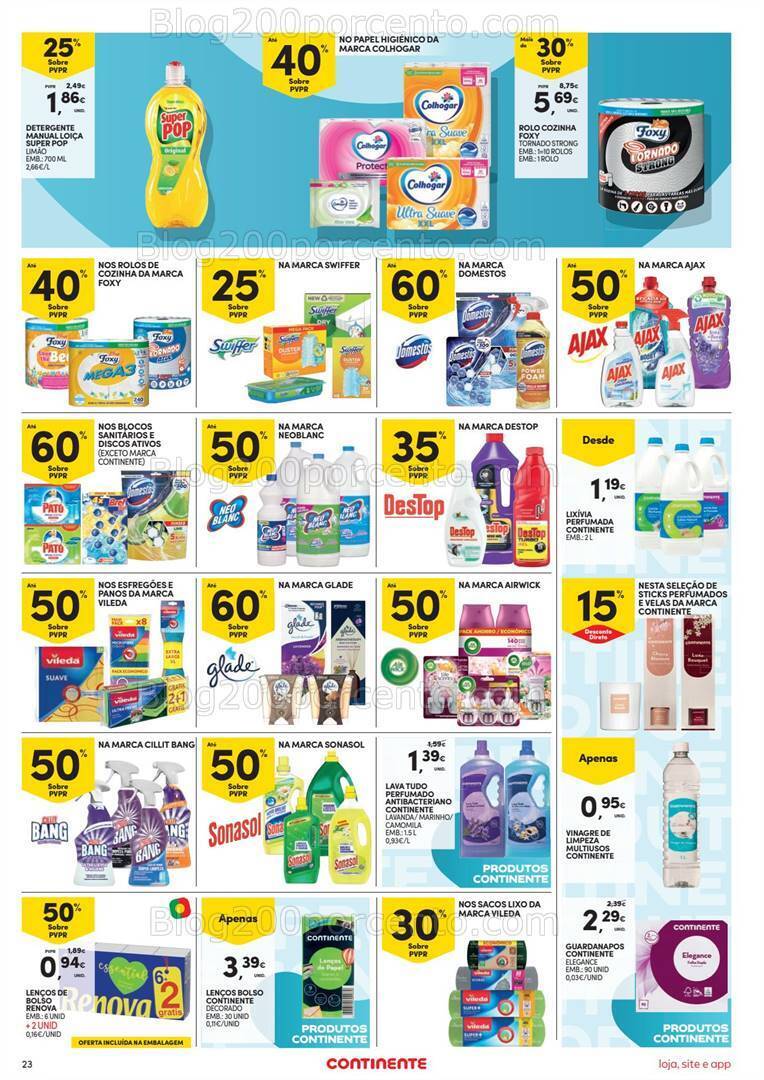 Antevisão Folheto CONTINENTE Bom Dia Promoções de 20 a 26 fevereiro