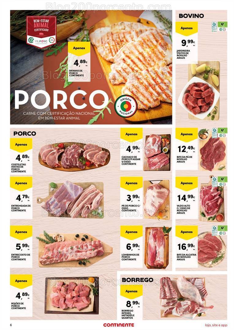 Antevisão Folheto CONTINENTE Bom Dia Promoções de 20 a 26 fevereiro