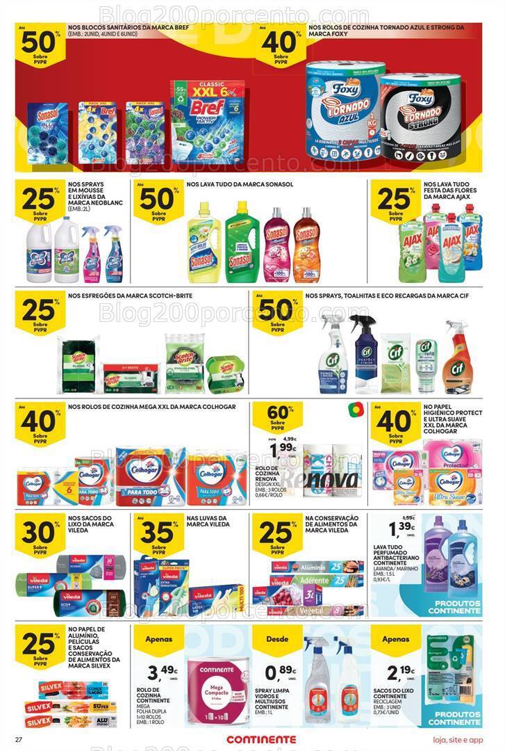 Antevisão Folheto CONTINENTE Bom Dia Promoções de 23 a 29 abril