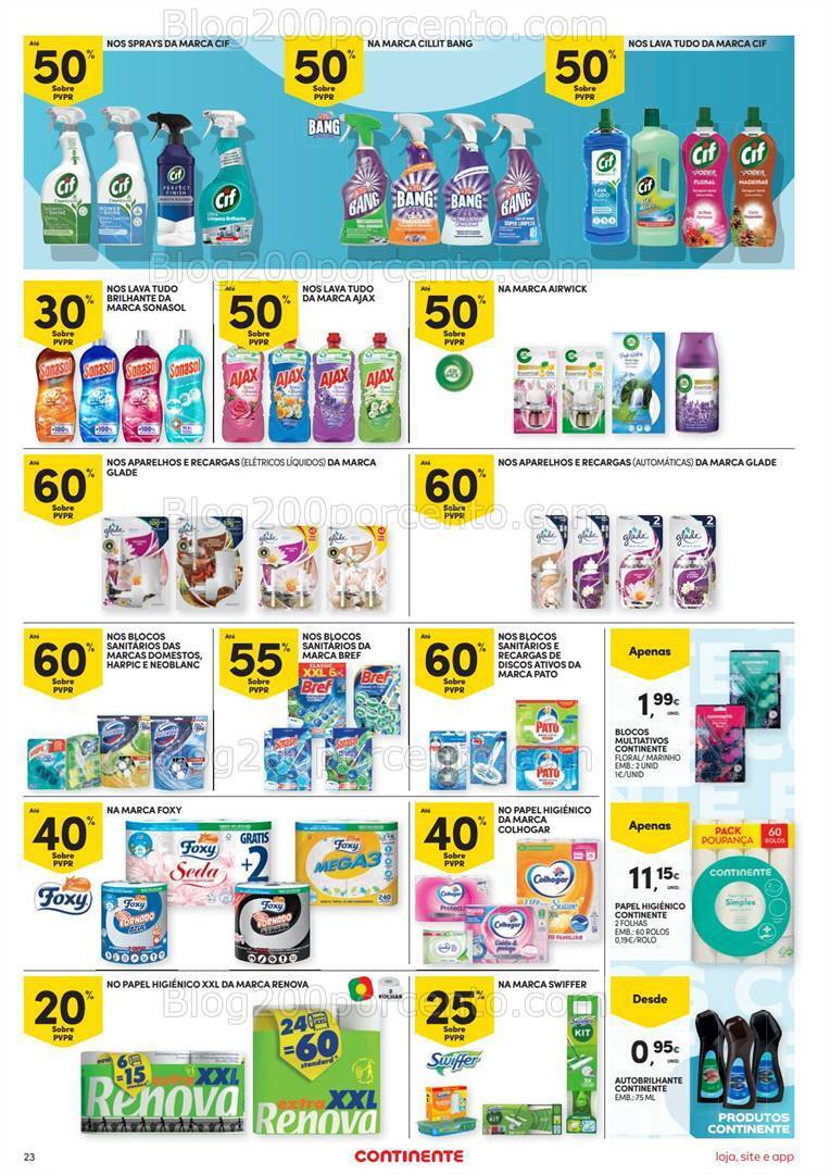 Antevisão Folheto CONTINENTE bom Dia Promoções de 23 a 29 janeiro