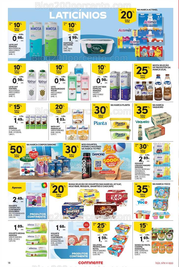 Antevisão Folheto CONTINENTE Bom Dia Promoções de 23 a 29 julho