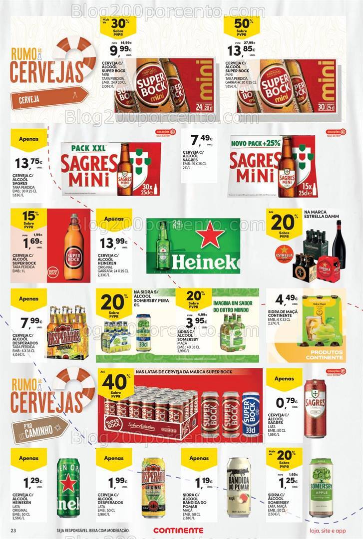 Antevisão Folheto CONTINENTE Bom Dia Promoções de 23 a 29 julho