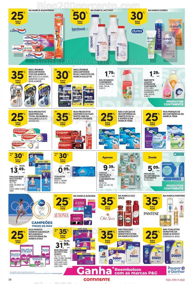 Antevisão Folheto CONTINENTE Bom Dia Promoções de 23 a 29 julho