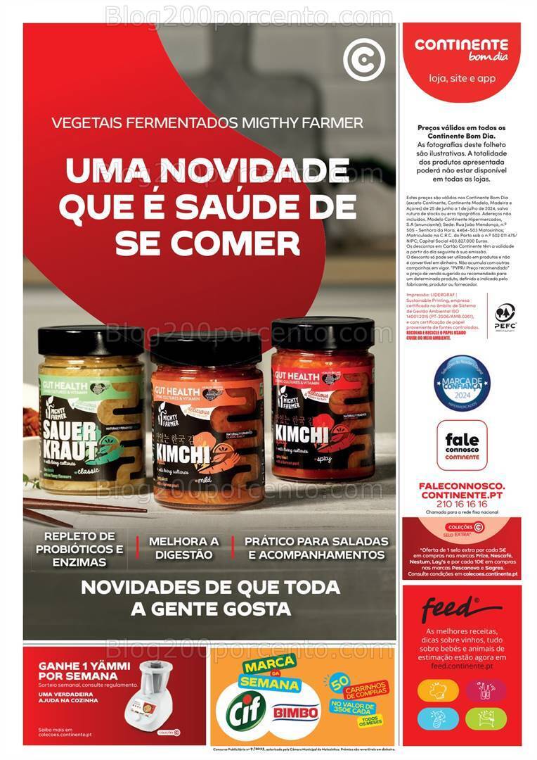 Antevisão Folheto CONTINENTE Bom Dia Promoções de 25 junho a 1 julho