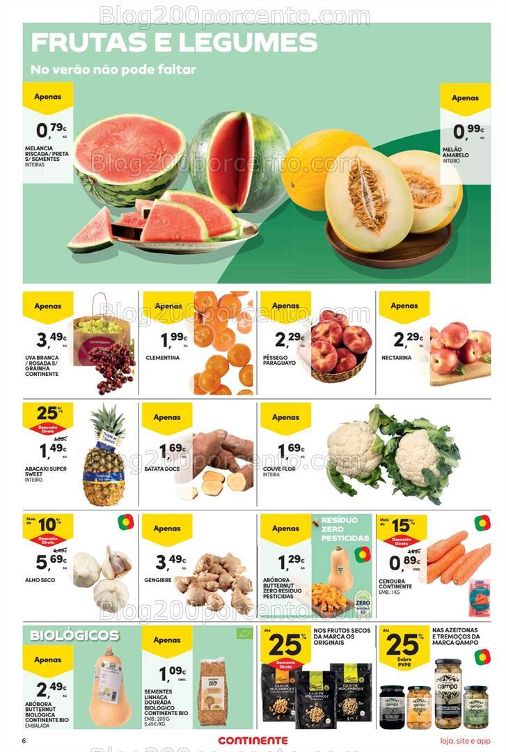 Antevisão Folheto CONTINENTE Bom Dia Promoções de 27 agosto a 2 setembro