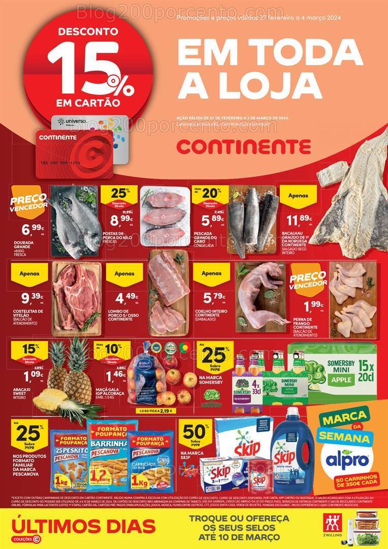 Antevisão Folheto CONTINENTE Bom Dia Promoções de 27 fevereiro a 4 março