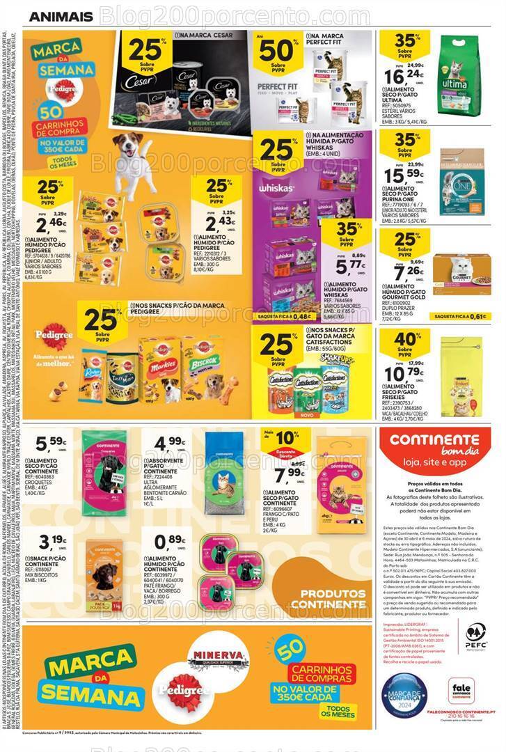 Antevisão Folheto CONTINENTE Bom Dia Promoções de 30 abril a 6 maio