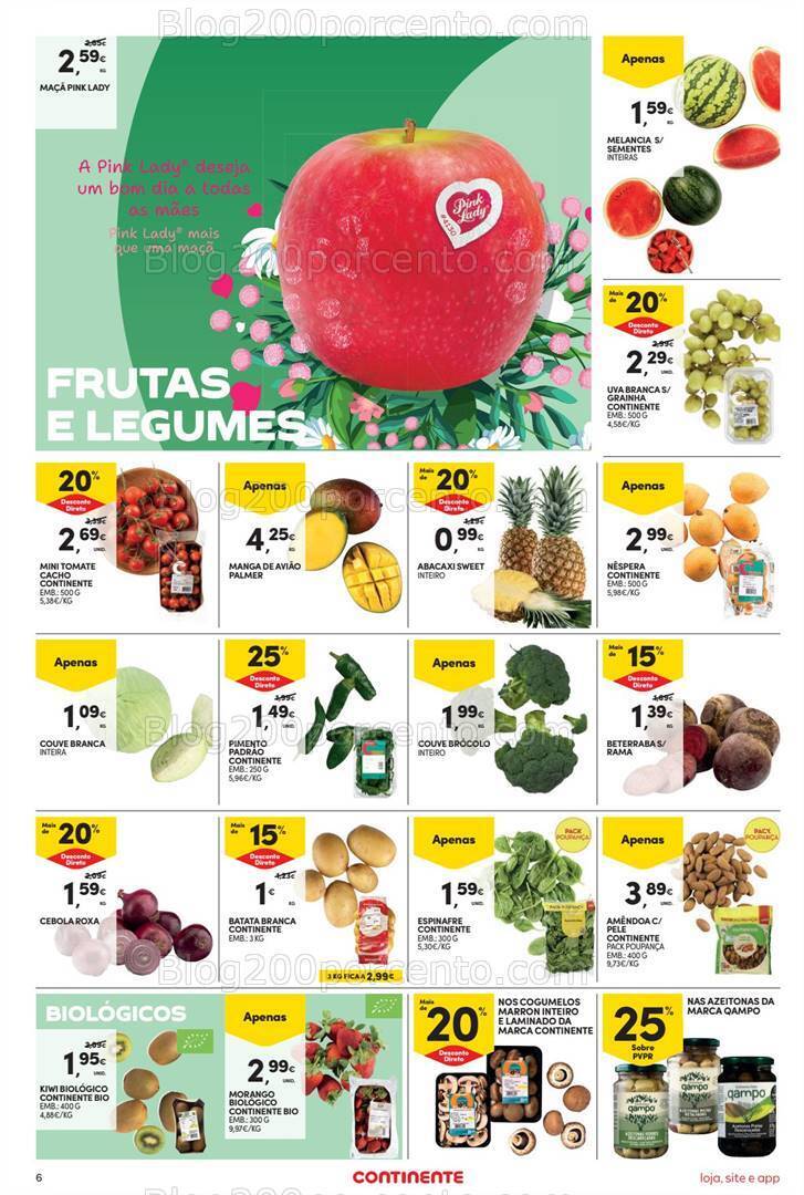 Antevisão Folheto CONTINENTE Bom Dia Promoções de 30 abril a 6 maio