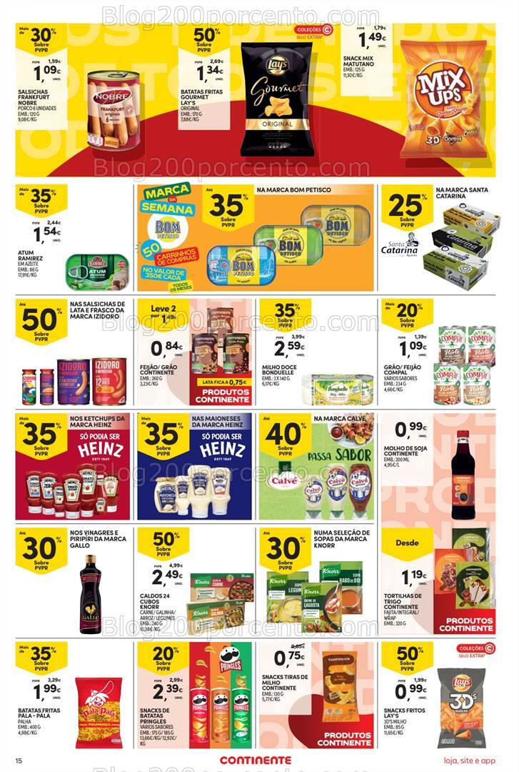 Antevisão Folheto CONTINENTE Bom Dia Promoções de 30 julho a 5 agosto