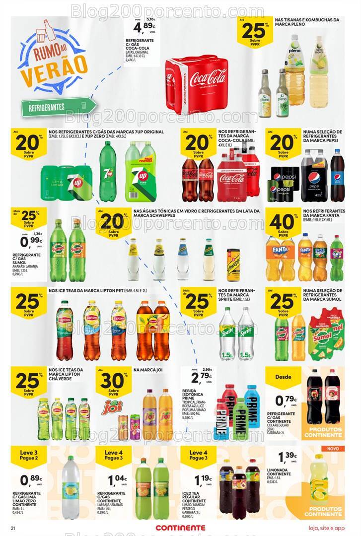 Antevisão Folheto CONTINENTE Bom Dia Promoções de 30 julho a 5 agosto