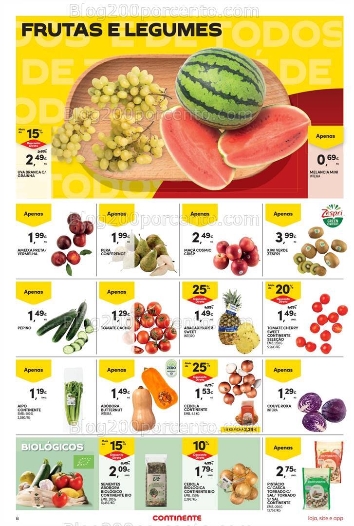 Antevisão Folheto CONTINENTE Bom Dia Promoções de 30 julho a 5 agosto