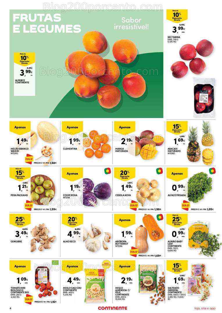 Antevisão Folheto CONTINENTE Bom Dia Promoções de 4 a 10 julho