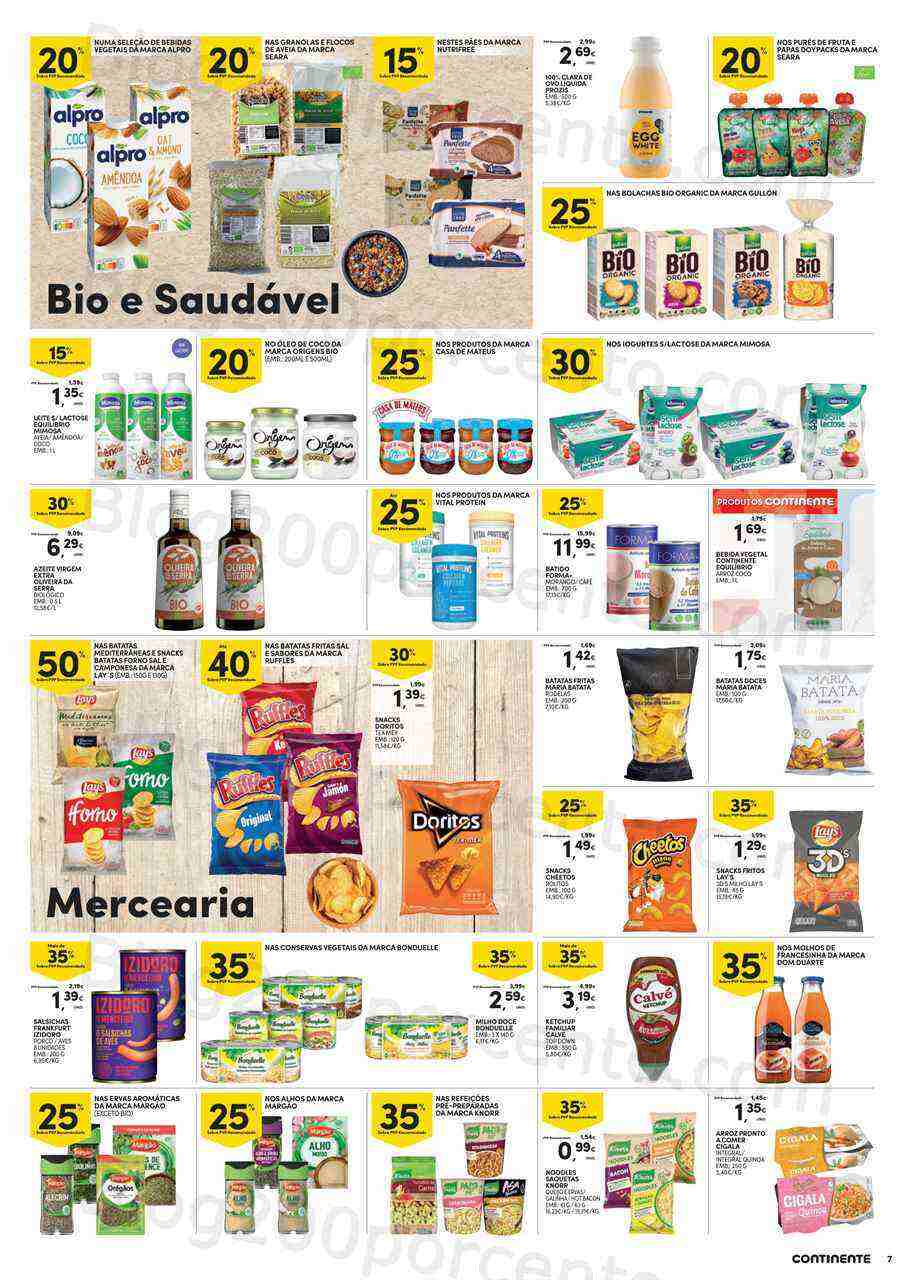 Antevisão Folheto CONTINENTE Promoções de 7 a 13 março