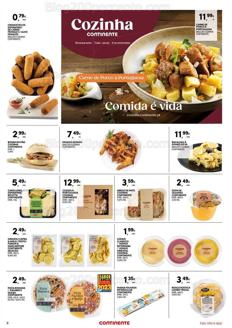 Antevisão Folheto CONTINENTE Bom Dia Promoções de 9 a 15 janeiro