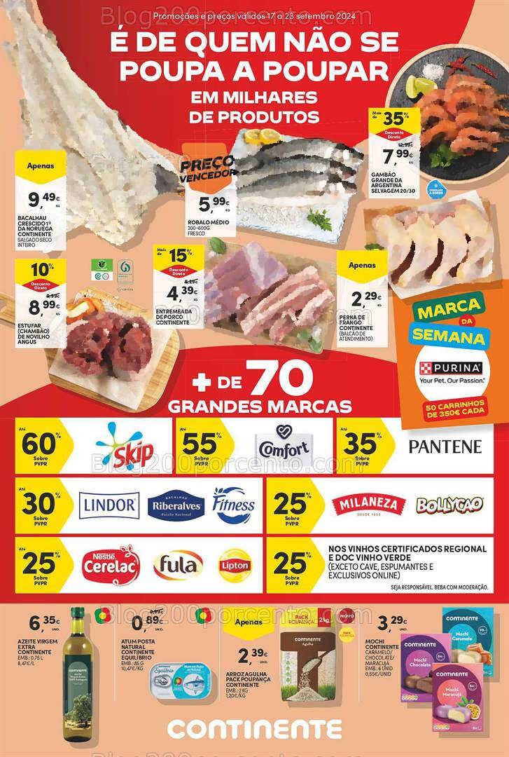 Antevisão Folheto CONTINENTE Bom Dia Promoções de 17 a 23 setembro