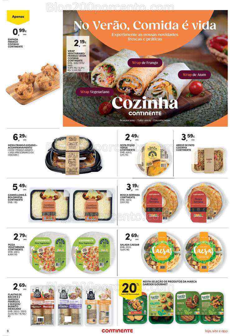 Antevisão Folheto CONTINENTE Bom Dia Promoções de 18 a 24 julho