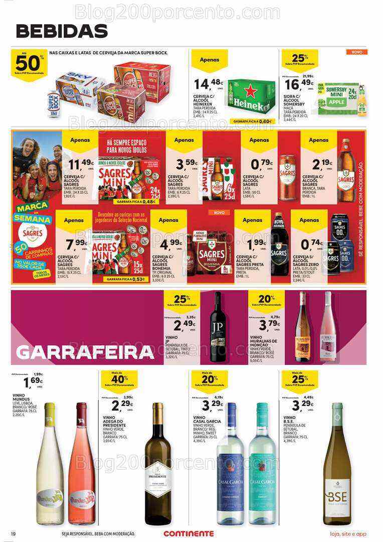 Antevisão Folheto CONTINENTE Bom Dia Promoções de 18 a 24 julho